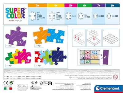 Clementoni legpuzzel super color 10in1 barbie - thumbnail