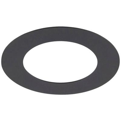 SLV Inbouwframe voorNuminos S rond 160/100mm zwart - 1006139