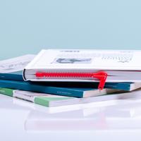 Rits Boekenlegger - Rood - thumbnail