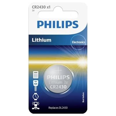 Philips Knoopcel CR2430 3 V 1 stuk(s) Lithium Minicells