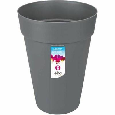 Elho pot loft urban rond hoog D35cm antraciet