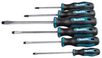 Makita E-10512 Schroevendraaierset 6-delig SL4 / SL5,5 / SL6,5 / SL8 / PZ1 / PZ2 - thumbnail