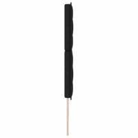 LED Hoofdbord met LED-striplichten Zwart 200 cm Polyester - thumbnail