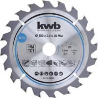 kwb 583557 Hardmetaal-cirkelzaagblad 150 x 20 mm 1 stuk(s) - thumbnail