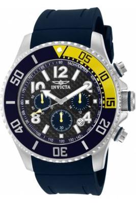 Horlogeband Invicta 13728 Rubber Zwart Horlogeband Invicta 13728 Rubber Zwart