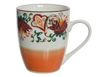 Mok porselein 320 ml Boho design - thumbnail