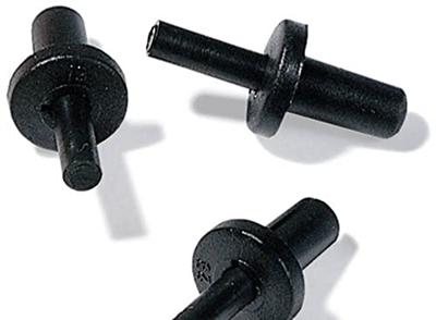 HellermannTyton TY8P1-PA66-BK 241-11810 Splijtnagel 1 stuk(s)