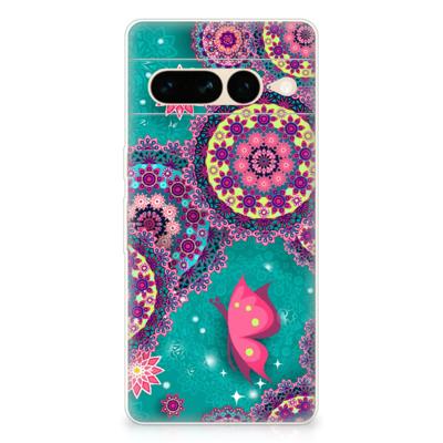 Google Pixel 7 Pro | Hoesje maken | Cirkels en Vlinders