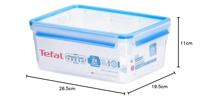 Tefal k30220 masterseal vershoudbakje 3.7l blauw - thumbnail