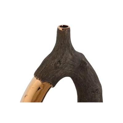 Vaas Home ESPRIT Bruin Gouden Keramiek Modern 20 x 8 x 31 cm