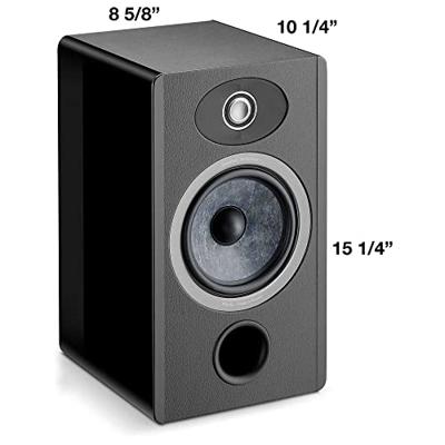 Focal: Vestia N1 Boekenplank speakers - 2 Stuks - Zwart