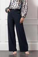 Lexie bnd denim trousers - dark blue/black - 13065 - thumbnail