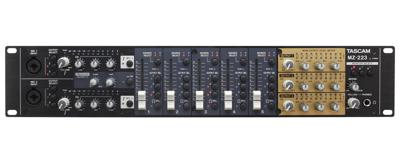 Tascam MZ-223 3-zone installatiemixer 2U Tascam MZ-223 3-zone installatiemixer 2U