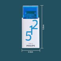 USB Stick Philips Click USB-C 512GB Ocean Blue - thumbnail