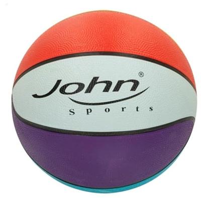 Basketbal John Sports Rainbow 7 Ø 24 cm 12 Stuks