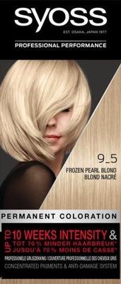 Syoss Color baseline 9-5 frozen pearl blonde haarverf (1 Set)