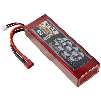 Reely LiPo accupack 7.4 V 4000 mAh Aantal cellen: 2 50 C Hardcase T-stekkersysteem Reely LiPo accupack 7.4 V 4000 mAh Aantal cellen: 2 50 C Hardcase T-stekkersysteem