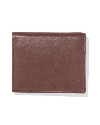 HEMA Billfold portemonnee hoog leer bruin