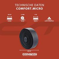 CONTEC stuurlint "comfort.micro" ct bar tape comfort.micro 200mm black - thumbnail