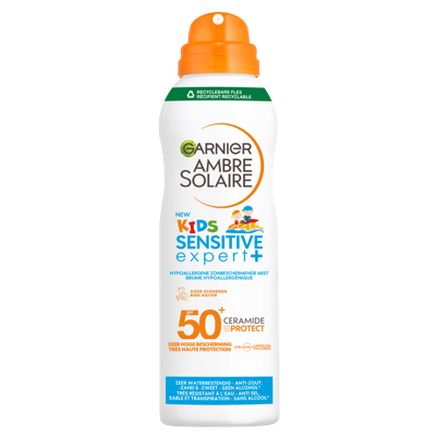 Ambre Solaire Kids spray anti zand SPF50+ 150 Milliliter
