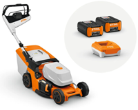 Stihl rma 448.3 pv set accu grasmaaier |incl. 2x ap 300s accu + al301 lader - wa412000010 - thumbnail