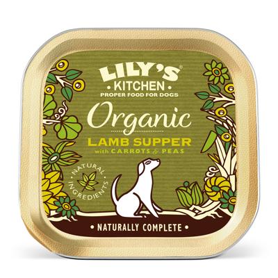 Lily's Kitchen dog organic lamb supper