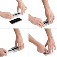 StarTech.com 4-Way 360 Privacy Filter voor iPhone 16 Plus, Portret/Landschap, Touch-Enabled, Gehard Beschermglas, TAA - thumbnail
