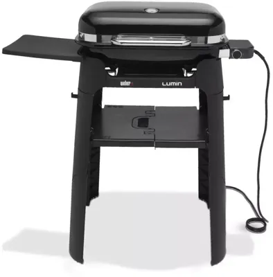 Lumin black with stand, elektrisch Weber - Weber