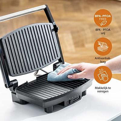 Tristar GR-2856 Contactgrill Zwart/RVS