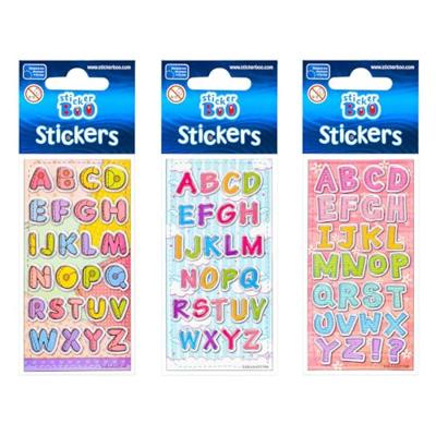 Stickervel Letters