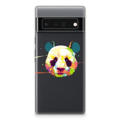 Google Pixel 6 Pro Telefoonhoesje met Naam Panda Color Google Pixel 6 Pro Telefoonhoesje met Naam Panda Color
