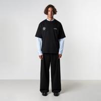 Quotrell Insignia Tee Th42542 Print T-shirts 9853 Black/moss Green - thumbnail