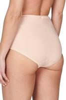 2-pak Julia taille slip met badstof kruisje "Softly" - Hoge Katoenen dames onderbroek - Oma ondergoed - thumbnail