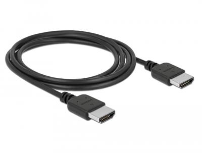 DeLOCK 85217 HDMI kabel 2 m HDMI Type A (Standaard) Zwart