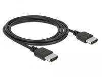 DeLOCK 85217 HDMI kabel 2 m HDMI Type A (Standaard) Zwart - thumbnail