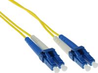 ACT 17 meter LSZH Singlemode 9/125 OS2 glasvezel patchkabel duplex met LC connectoren - thumbnail