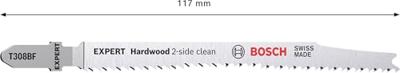 Bosch Accessoires Expert 'Hardwood 2-side clean' T 308 BF decoupeerzaagblad 5-delig - 1 stuk(s) - 2608900544 - thumbnail