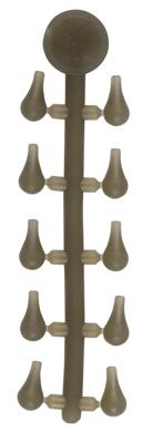 Fox Edges Naturals Powergrip Hook Beads 20st.