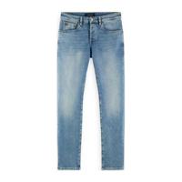 Scotch & Soda regular fit jeans Ralston turquoise - thumbnail