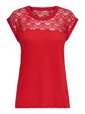 ONLY 15151008 Top Ronde hals Korte mouw Viscose