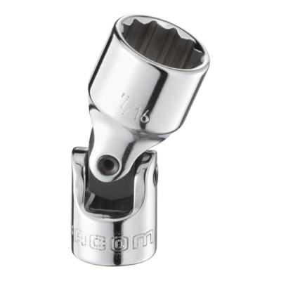 Facom doppen 1/4&apos;, scharnier, 12 kant 11/32 - R.11/32F