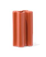 HEMA Vaas voor geurstokjes ⌀5.7x10.8cm keramiek bloem terra (terra) - thumbnail