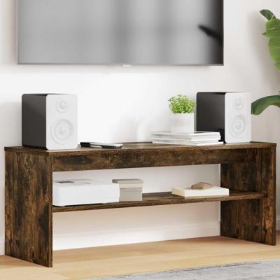TV-kast Gerookt eiken 100 x 35 x 40 cm Bewerkt hout