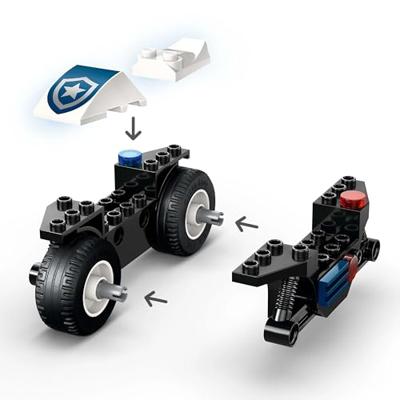 LEGO City 60455 Achtervolging op politiemotor