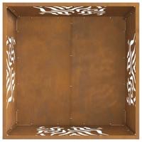 Vuurkorf Bruin 60 x 60 x 40 cm Cortenstaal - thumbnail