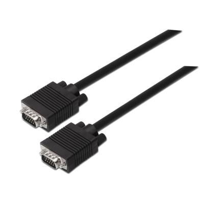 AISENS A113 – 0070 – 5 m SVGA kabel voor monitor, tv en projector, zwart