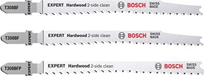 Bosch Accessoires Expert 'Hardwood 2-side clean' decoupeerzaagbladenset 3-delig - 1 stuk(s) - 2608900549