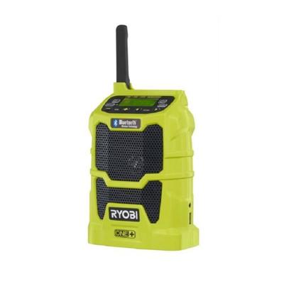 Ryobi R18R-0 One+ Bouwradio FM Bluetooth, USB, AUX Lichtgroen