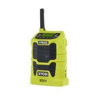 Ryobi R18R-0 One+ Bouwradio FM Bluetooth, USB, AUX Lichtgroen - thumbnail