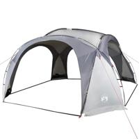 Partytent waterdicht wit en grijs - thumbnail